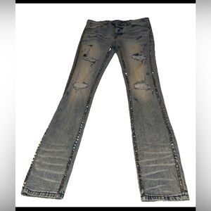 GFTO Jeans Man blue Size 34 trendy